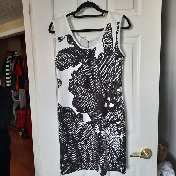 Angel Eye London, black and white dress size L - Picture 4 of 5